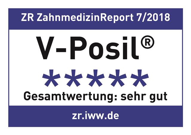 The test dentists from the renowned Zahnmedizin Report rated V-Posil “very good”