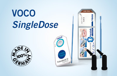 The SingleDose is absolutely hygienic and helps to avoid cross-contamination.