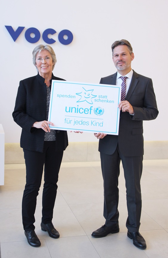 VOCO supports UNICEF’s campaign ‘Donations instead of Christmas gifts’ also in 2
